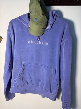 Chatham Purple Hooded Sweatshirt